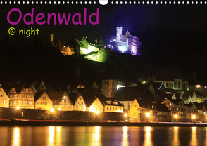 Odenwald @ night / Geburtstagskalender (Wandkalender 2021 DIN A3 quer) von Kropp,  Gert