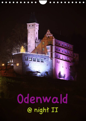 Odenwald @ night II (Wandkalender 2022 DIN A4 hoch) von Kropp,  Gert
