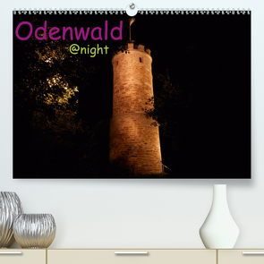 Odenwald @ night (Premium, hochwertiger DIN A2 Wandkalender 2021, Kunstdruck in Hochglanz) von Kropp,  Gert