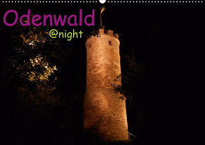 Odenwald @ night (Wandkalender 2021 DIN A2 quer) von Kropp,  Gert