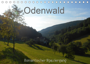 Odenwald – Romantischer Spaziergang (Tischkalender 2020 DIN A5 quer) von Kropp,  Gert