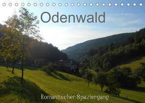 Odenwald – Romantischer Spaziergang (Tischkalender 2022 DIN A5 quer) von Kropp,  Gert