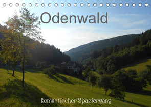 Odenwald – Romantischer Spaziergang (Tischkalender 2023 DIN A5 quer) von Kropp,  Gert
