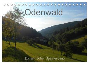 Odenwald – Romantischer Spaziergang (Tischkalender 2024 DIN A5 quer), CALVENDO Monatskalender von Kropp,  Gert