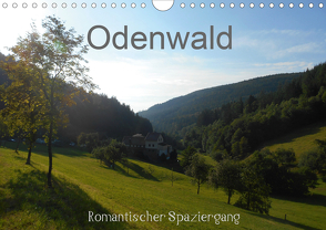 Odenwald – Romantischer Spaziergang (Wandkalender 2021 DIN A4 quer) von Kropp,  Gert