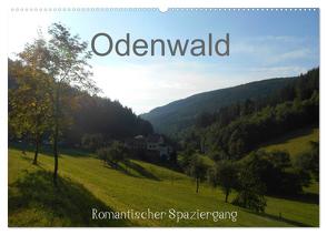 Odenwald – Romantischer Spaziergang (Wandkalender 2024 DIN A2 quer), CALVENDO Monatskalender von Kropp,  Gert