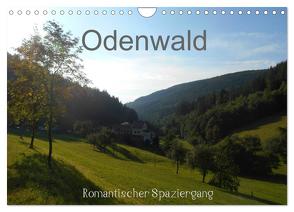 Odenwald – Romantischer Spaziergang (Wandkalender 2024 DIN A4 quer), CALVENDO Monatskalender von Kropp,  Gert