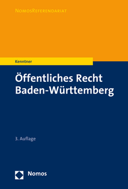 Öffentliches Recht Baden-Württemberg von Kenntner,  Markus
