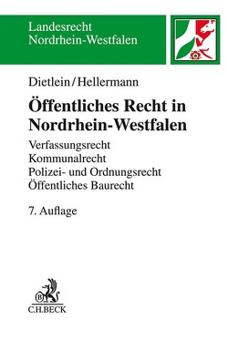 Öffentliches Recht in Nordrhein-Westfalen von Dietlein,  Johannes, Hellermann,  Johannes