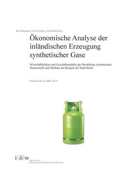 Ökonomische Analyse der inländischen Erzeugung synthetischer Gase von Bergmann,  Janis, Dunkelberg,  Elisa, Ouanes,  Nesrine