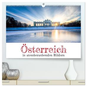 Österreich in atemberaubenden Bildern (hochwertiger Premium Wandkalender 2024 DIN A2 quer), Kunstdruck in Hochglanz von Dworschak,  Martin