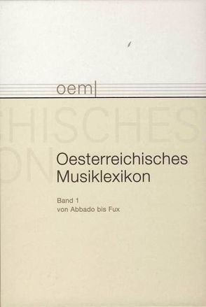 Österreichisches Musiklexikon / Österreichisches Musiklexikon von Flotzinger,  Rudolf
