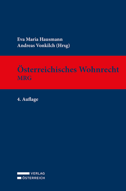 Österreichisches Wohnrecht – MRG von Hausmann,  Eva-Maria, Vonkilch,  Andreas