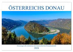 Österreichs Donau (Wandkalender 2024 DIN A2 quer), CALVENDO Monatskalender von Simlinger,  Wolfgang