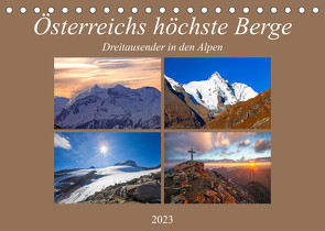 Österreichs höchste Berge (Tischkalender 2023 DIN A5 quer) von Kramer,  Christa