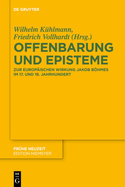Offenbarung und Episteme von Kühlmann,  Wilhelm, Vollhardt,  Friedrich