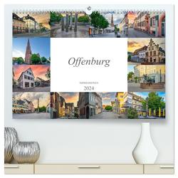 Offenburg Impressionen (hochwertiger Premium Wandkalender 2024 DIN A2 quer), Kunstdruck in Hochglanz von Meutzner,  Dirk