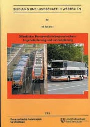 Öffentlicher Personen(inter)regionalverkehr: Angebotsplanung und Landesplanung von Schelter,  Martin