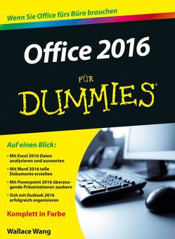 Office 2016 für Dummies von Lambrich,  Sabine, Wang,  Wallace