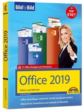 Office 2019 Bild für Bild erklärt. Komplett in Farbe. von Born ,  Günter