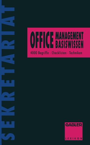Office-Management Basiswissen von Zens,  Rolf Dieter