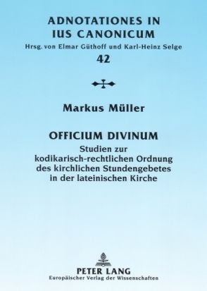 «Officium divinum» von Mueller,  Markus