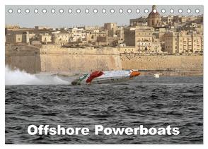 Offshore Powerboats (Tischkalender 2024 DIN A5 quer), CALVENDO Monatskalender von Sieveke,  Sven