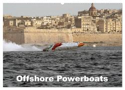 Offshore Powerboats (Wandkalender 2024 DIN A2 quer), CALVENDO Monatskalender von Sieveke,  Sven