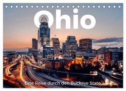 Ohio – Eine Reise durch den Buckeye State (Tischkalender 2024 DIN A5 quer), CALVENDO Monatskalender von Scott,  M.