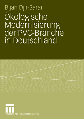 Ökologische Modernisierung der PVC-Branche in Deutschland von Djir-Sarai,  Bijan