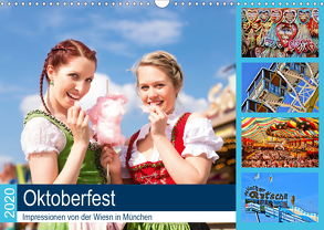 Oktoberfest 2020. Impressionen von der Wiesn in München (Wandkalender 2020 DIN A3 quer) von Lehmann (Hrsg.),  Steffani