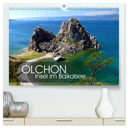 Olchon – Insel im Baikalsee (hochwertiger Premium Wandkalender 2024 DIN A2 quer), Kunstdruck in Hochglanz von M. Laube,  Lucy
