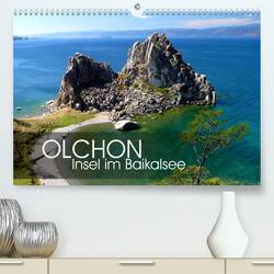Olchon – Insel im Baikalsee (Premium, hochwertiger DIN A2 Wandkalender 2023, Kunstdruck in Hochglanz) von M. Laube,  Lucy