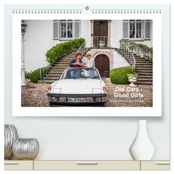 Old Cars – Good Girls (colour) (hochwertiger Premium Wandkalender 2024 DIN A2 quer), Kunstdruck in Hochglanz von Klein und Gabi Schweer,  Petra