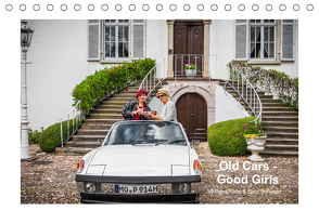 Old Cars – Good Girls (colour) (Tischkalender 2021 DIN A5 quer) von Klein und Gabi Schweer,  Petra