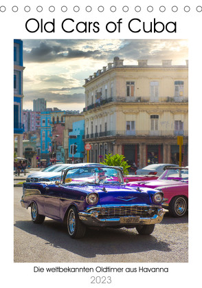 Old Cars of Cuba (Tischkalender 2023 DIN A5 hoch) von Schröder Photography,  Stefan