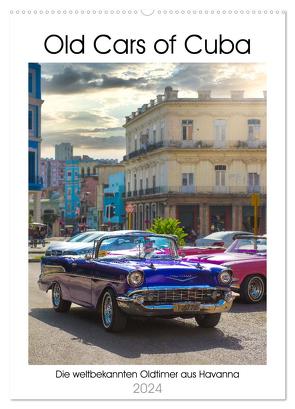 Old Cars of Cuba (Wandkalender 2024 DIN A2 hoch), CALVENDO Monatskalender von Schröder Photography,  Stefan