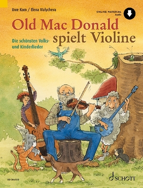 Old Mac Donald spielt Violine von Korn,  Uwe, Malycheva,  Elena
