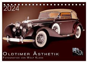 Oldtimer Ästhetik – Fotografien von Wolf Kloss (Tischkalender 2024 DIN A5 quer), CALVENDO Monatskalender von Kloss,  Wolf