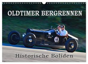 OLDTIMER BERGRENNEN – Historische Boliden (Wandkalender 2024 DIN A3 quer), CALVENDO Monatskalender von Laue,  Ingo
