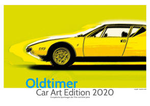 Oldtimer CarArt Edition Europäische Sportwagen der 70er und 80er Jahre