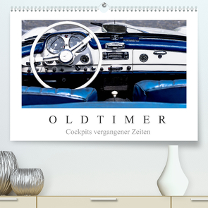 Oldtimer – Cockpits vergangener Zeiten (Premium, hochwertiger DIN A2 Wandkalender 2022, Kunstdruck in Hochglanz) von Meyer,  Dieter
