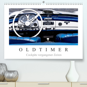 Oldtimer – Cockpits vergangener Zeiten (Premium, hochwertiger DIN A2 Wandkalender 2023, Kunstdruck in Hochglanz) von Meyer,  Dieter