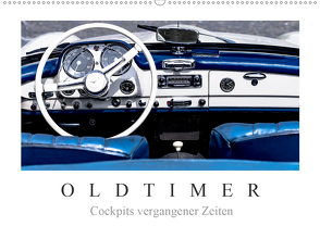 Oldtimer – Cockpits vergangener Zeiten (Wandkalender 2021 DIN A2 quer) von Meyer,  Dieter