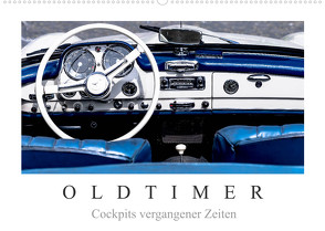 Oldtimer – Cockpits vergangener Zeiten (Wandkalender 2023 DIN A2 quer) von Meyer,  Dieter