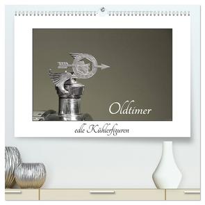 Oldtimer – edle Kühlerfiguren (hochwertiger Premium Wandkalender 2024 DIN A2 quer), Kunstdruck in Hochglanz von Ehrentraut,  Dirk