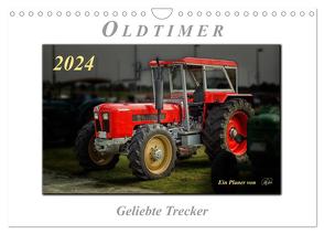 Oldtimer – geliebte Trecker (Wandkalender 2024 DIN A4 quer), CALVENDO Monatskalender von Roder,  Peter