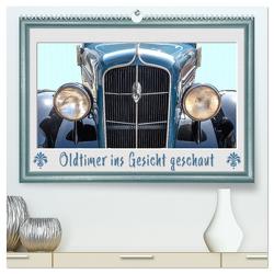 Oldtimer ins Gesicht geschaut (hochwertiger Premium Wandkalender 2024 DIN A2 quer), Kunstdruck in Hochglanz von Gödecke,  Dieter