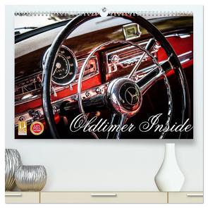 Oldtimer inside (hochwertiger Premium Wandkalender 2024 DIN A2 quer), Kunstdruck in Hochglanz von Pinkoss Photostorys,  Oliver