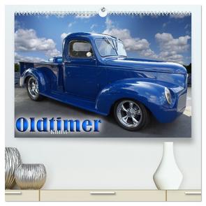 Oldtimer-Kunst (hochwertiger Premium Wandkalender 2024 DIN A2 quer), Kunstdruck in Hochglanz von mit freundlicher Genehmigung der Nethercutt Sammlung Sylmar,  Kalifornien.,  MaBu